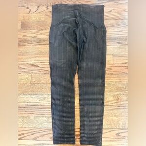 Spanx multicolor shimmer leggings